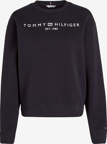 TOMMY HILFIGER Sweatshirt in Black: front