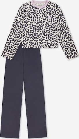 Pigiama ' Nightwear ' di SCHIESSER in blu: frontale