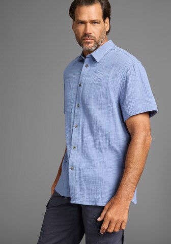 Man's World Comfort fit Business Shirt in Blue