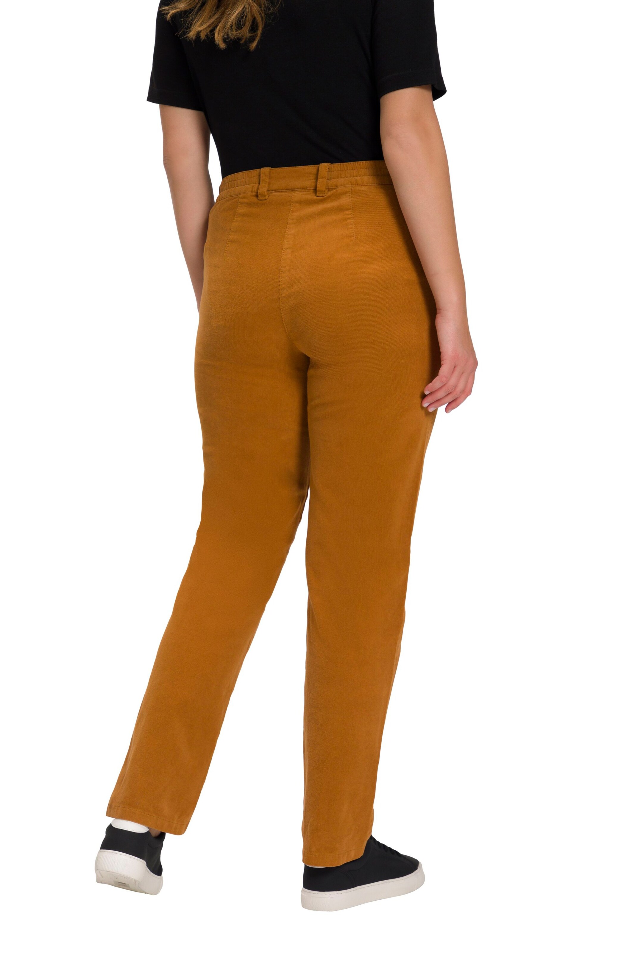 Regular Pantalon 'Mony' Ulla Popken en marron
