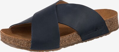 HAFLINGER Pantolette 'Mio' in dunkelblau, Produktansicht
