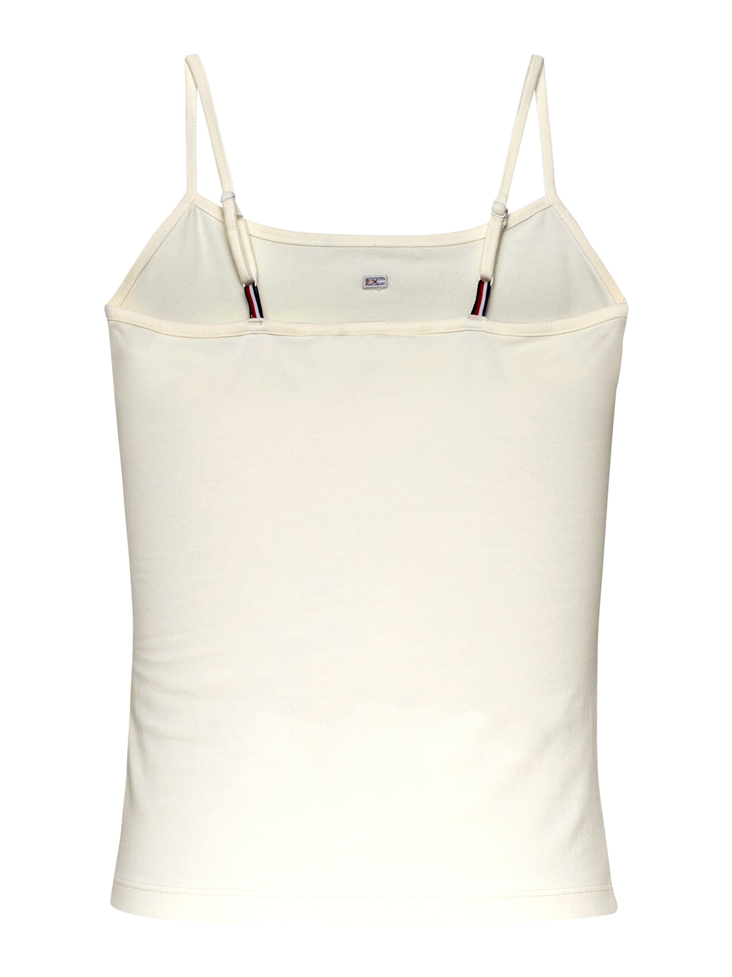 Tommy Jeans Topp 'Essential' i vit