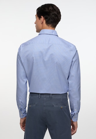 ETERNA Slim fit Button Up Shirt 'Soft Tailoring' in Blue