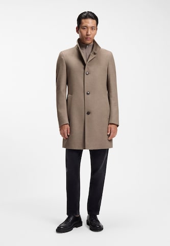 BOSS Between-Seasons Coat in Brown