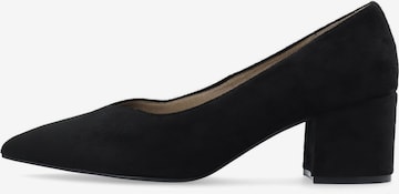 Bianco Pumps in Black: front