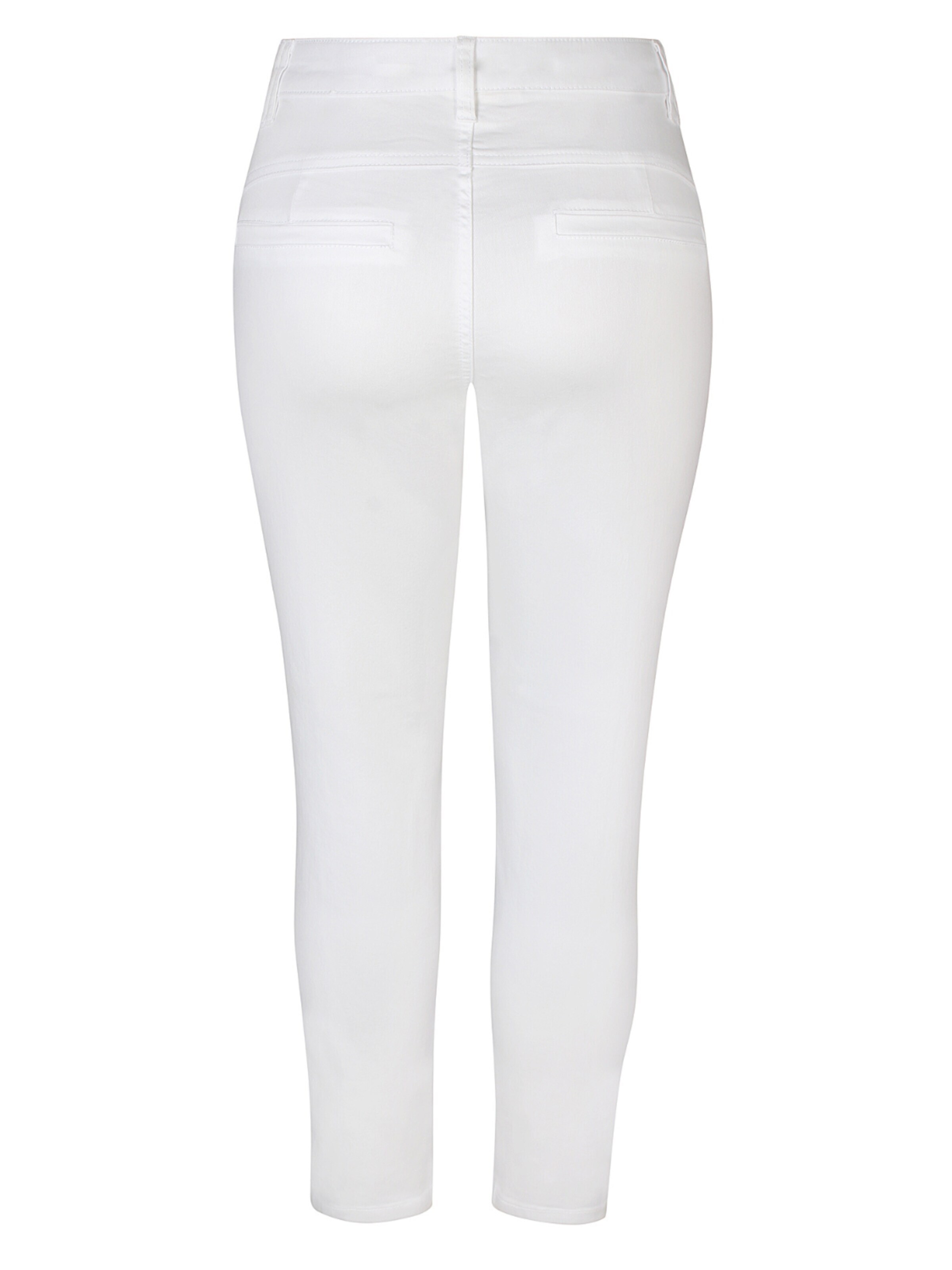 ze-ze Slimfit Jeans 'Sanne 381' i hvid