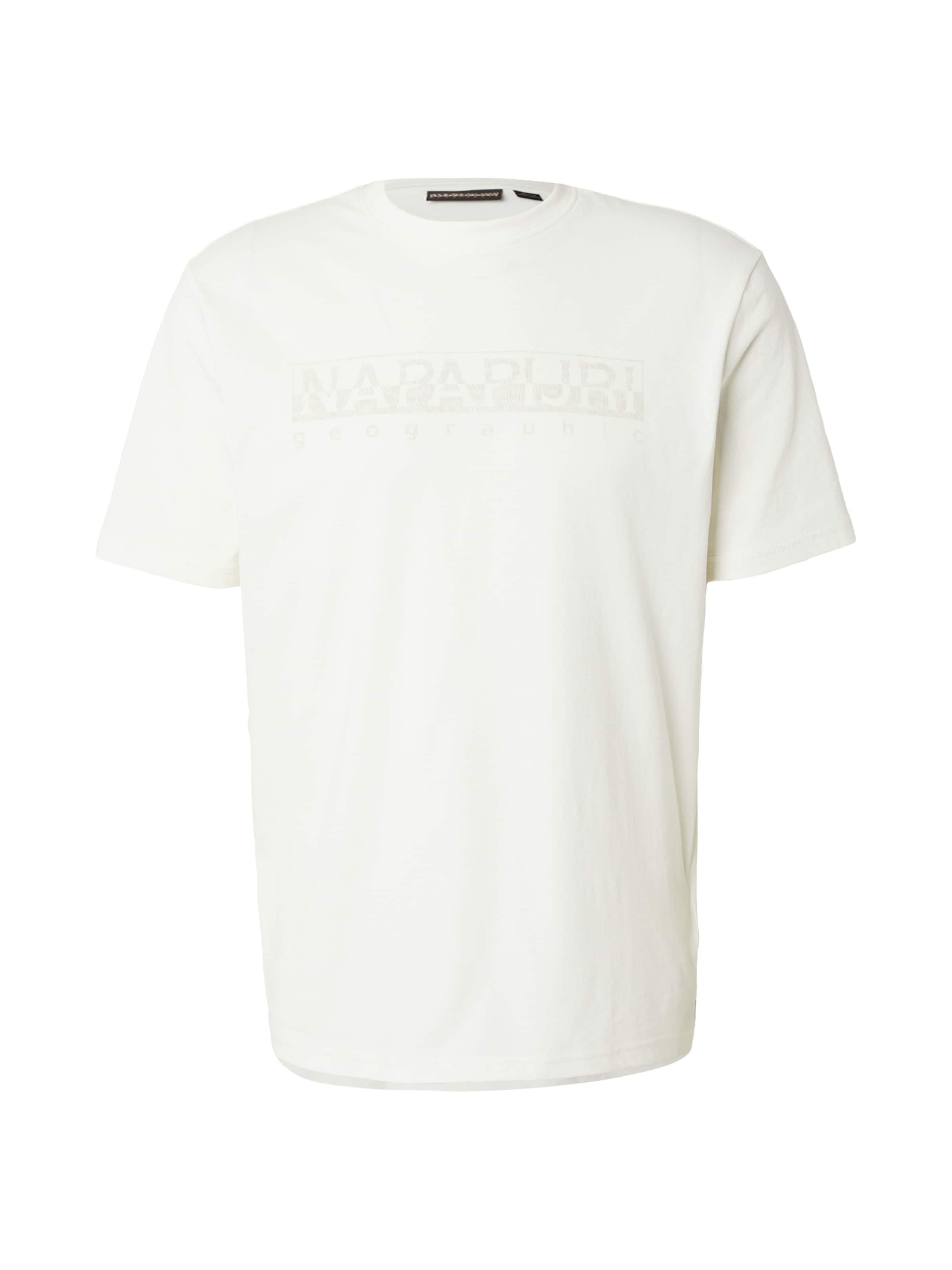 NAPAPIJRI - Camiseta 'S-BOLLO' en blanco: frente