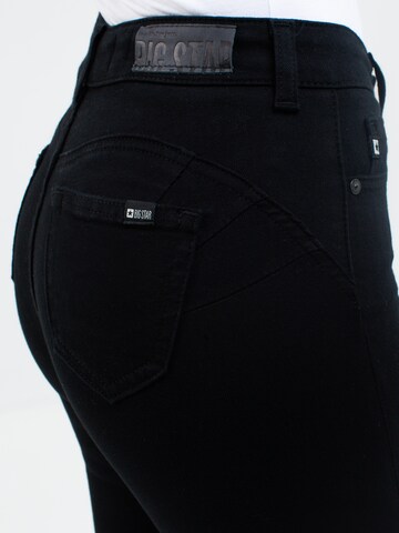 BIG STAR Skinny Jeans 'Melinda' in Schwarz