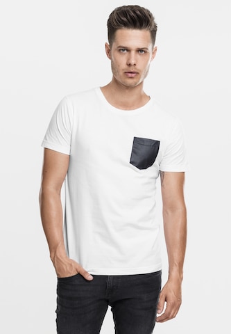 T-Shirt Urban Classics en blanc : devant