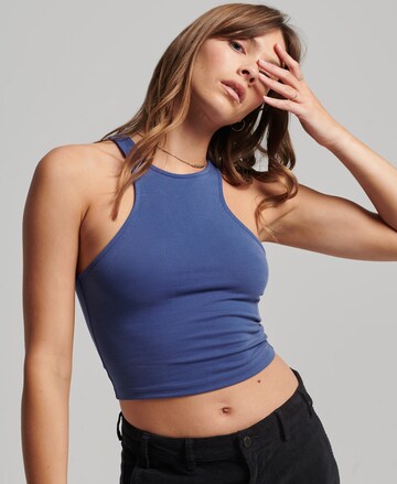 Superdry Top 'Racer' in Blue: front