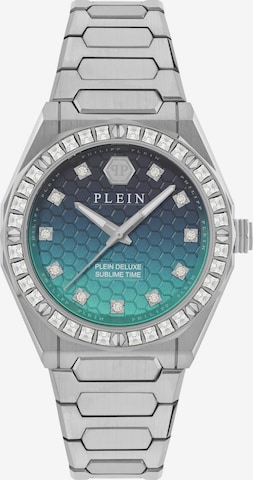 Montre à affichage analogique Philipp Plein Watches en argent : devant