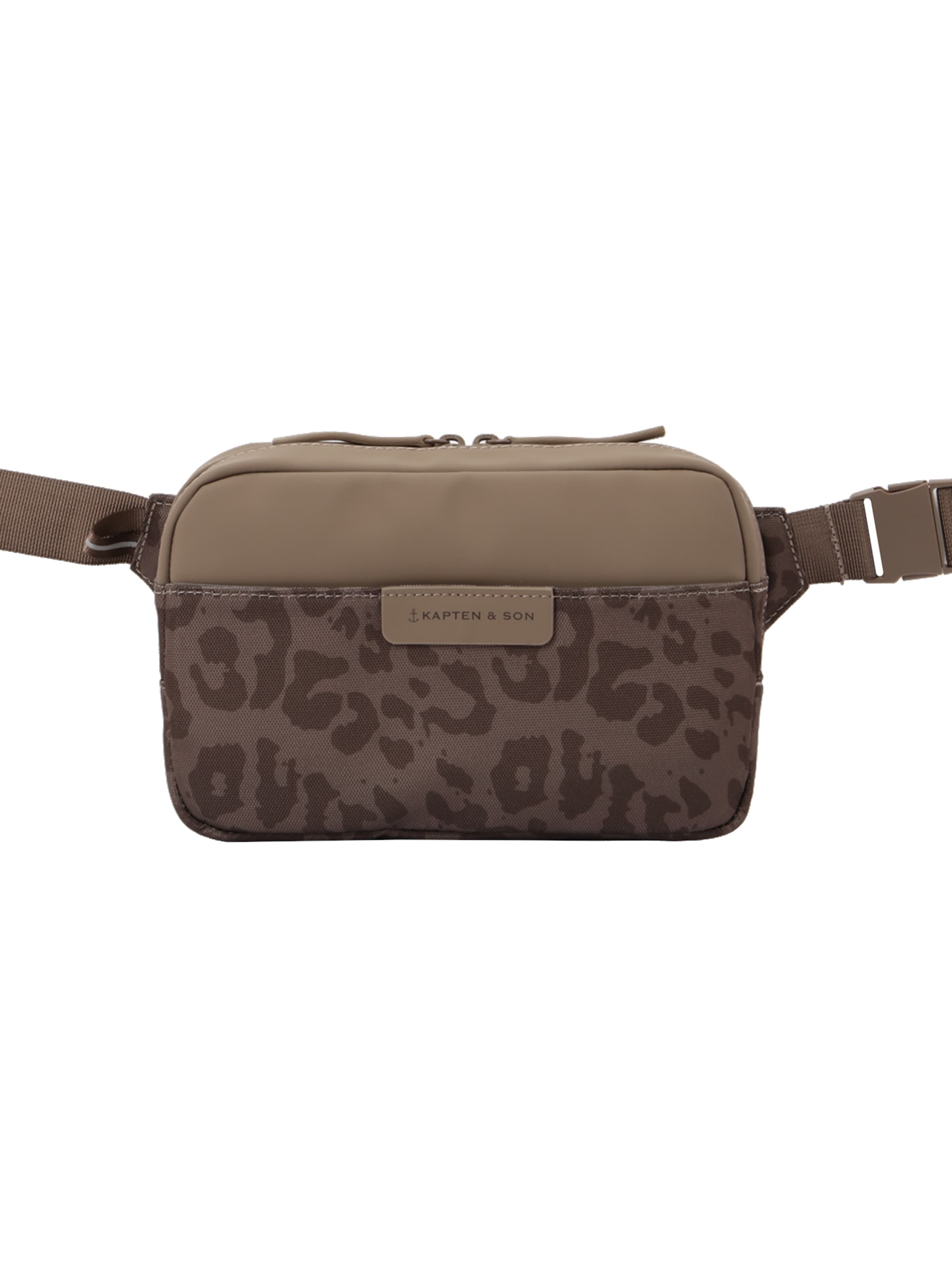 Sacs banane 'Bergen Pro Crossbody' Kapten & Son en marron : devant