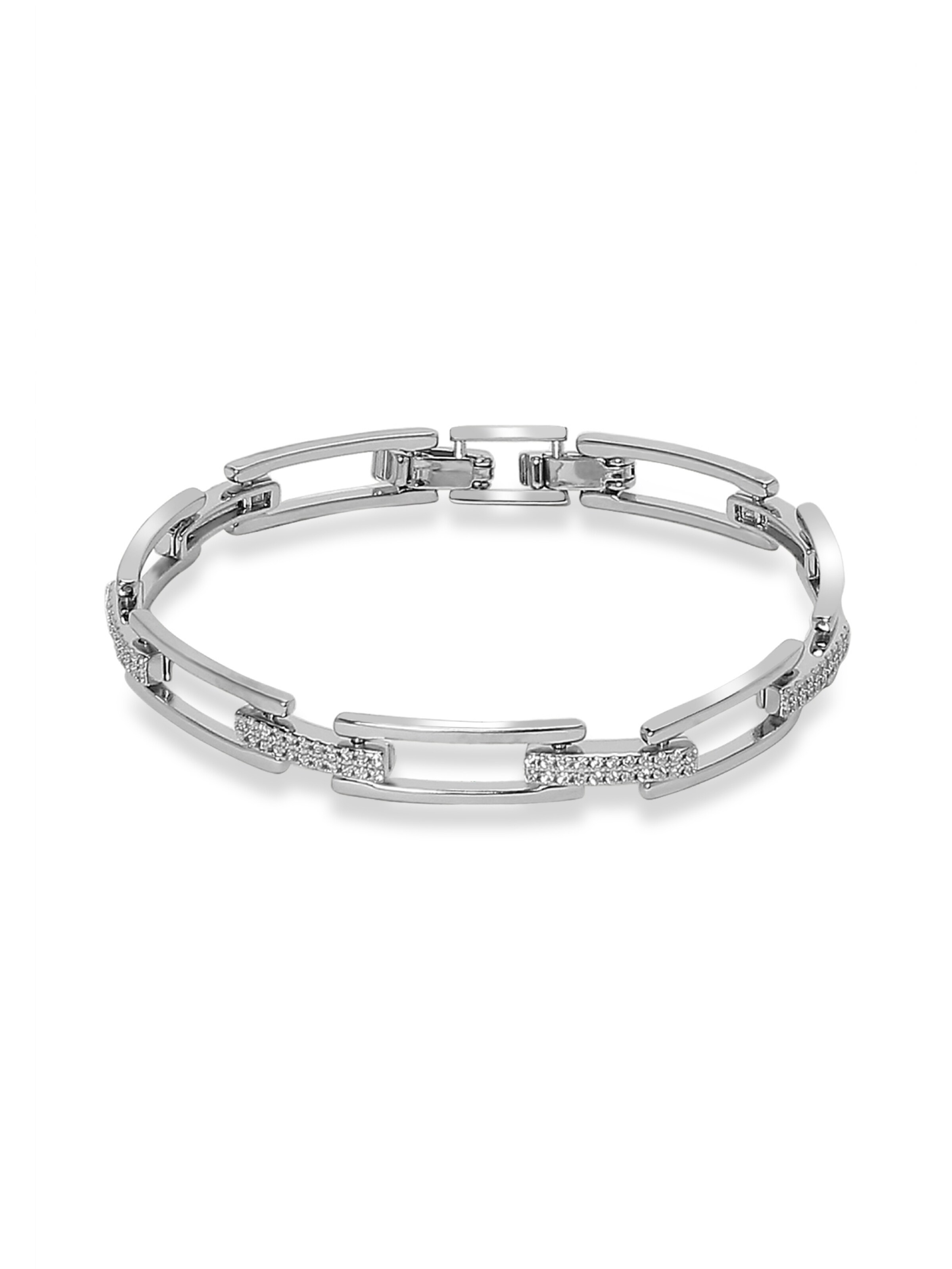 MISH Armband 'Dahlia' in Silber: Vorderseite