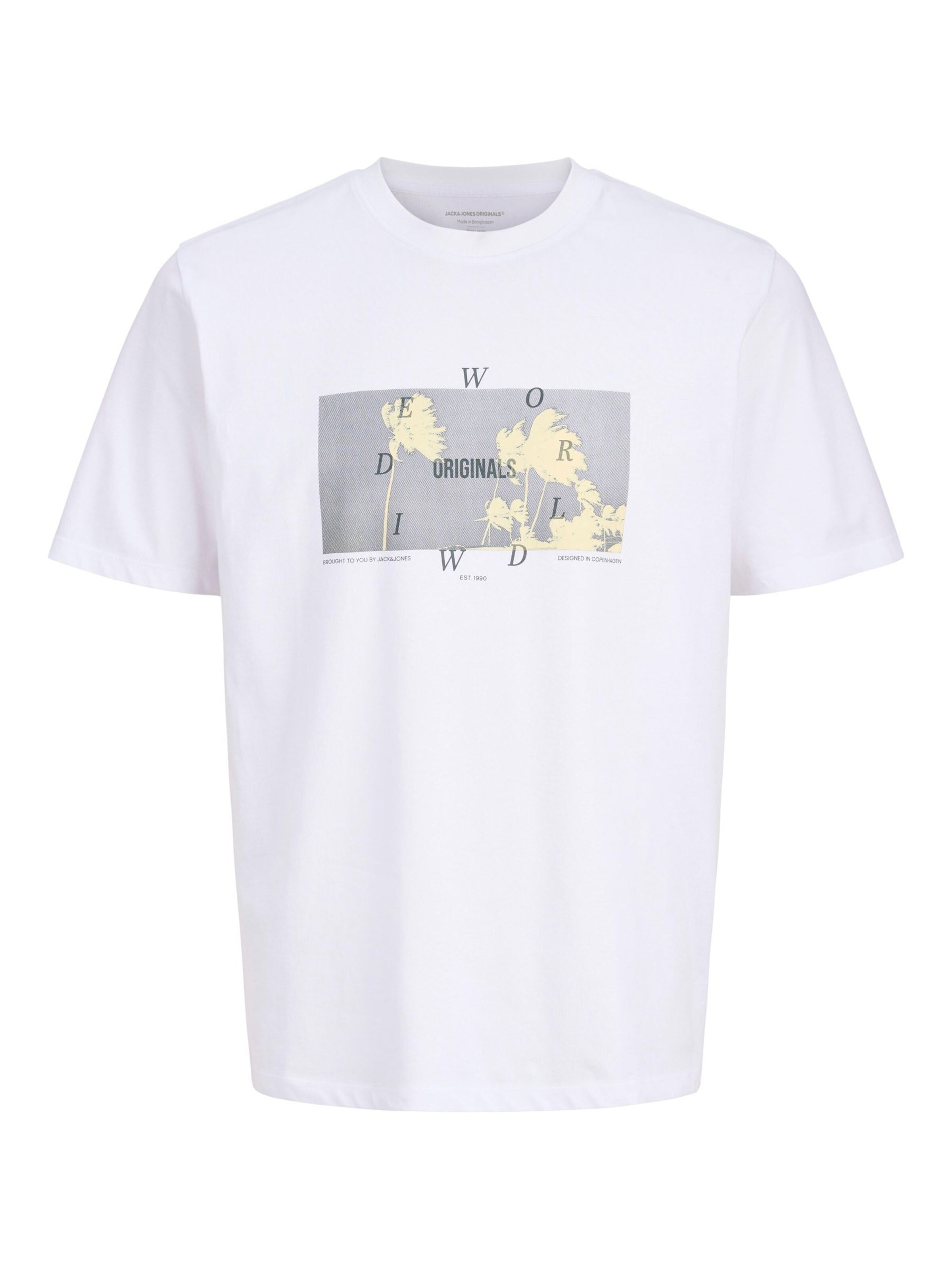 JACK & JONES Bluser & t-shirts i hvid: forside