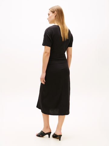 TOMMY HILFIGER Jurk in Zwart