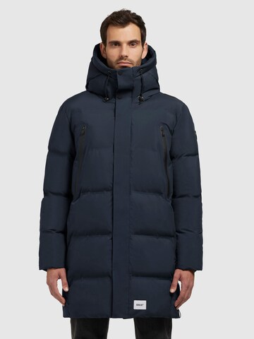 khujo - Abrigo de invierno ' MORSE2 ' en azul: frente