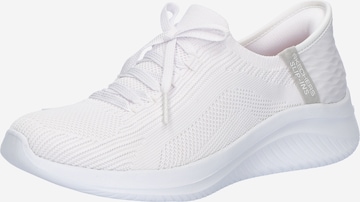 Sneaker bassa 'Ultra Flex 3.0' di SKECHERS in bianco: frontale