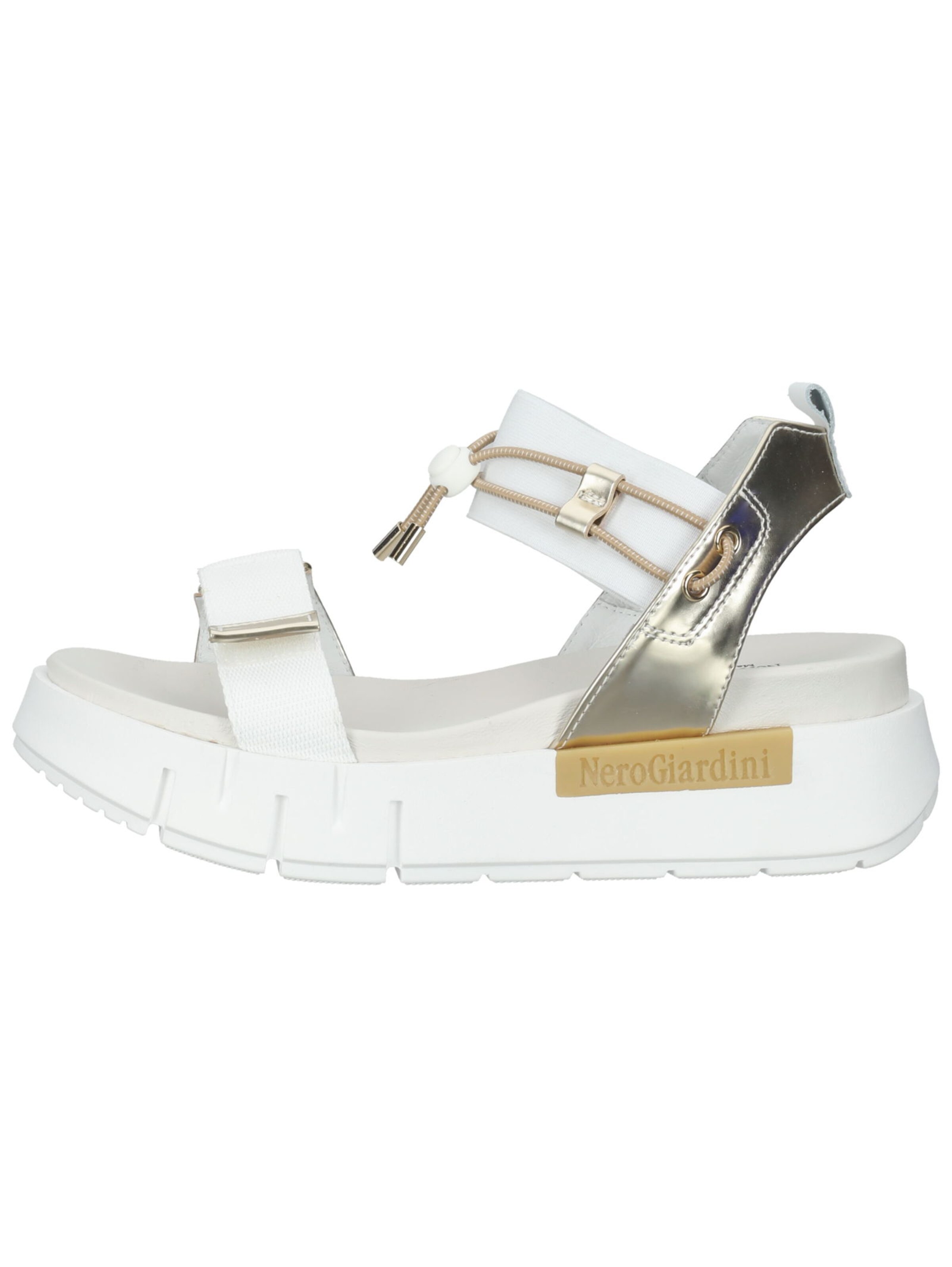 Nero Giardini Sandalen met riem in Wit