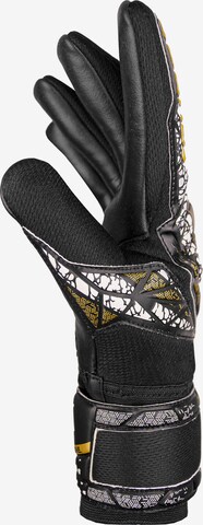 REUSCH Athletic Gloves 'Attrakt Silver NC' in Black