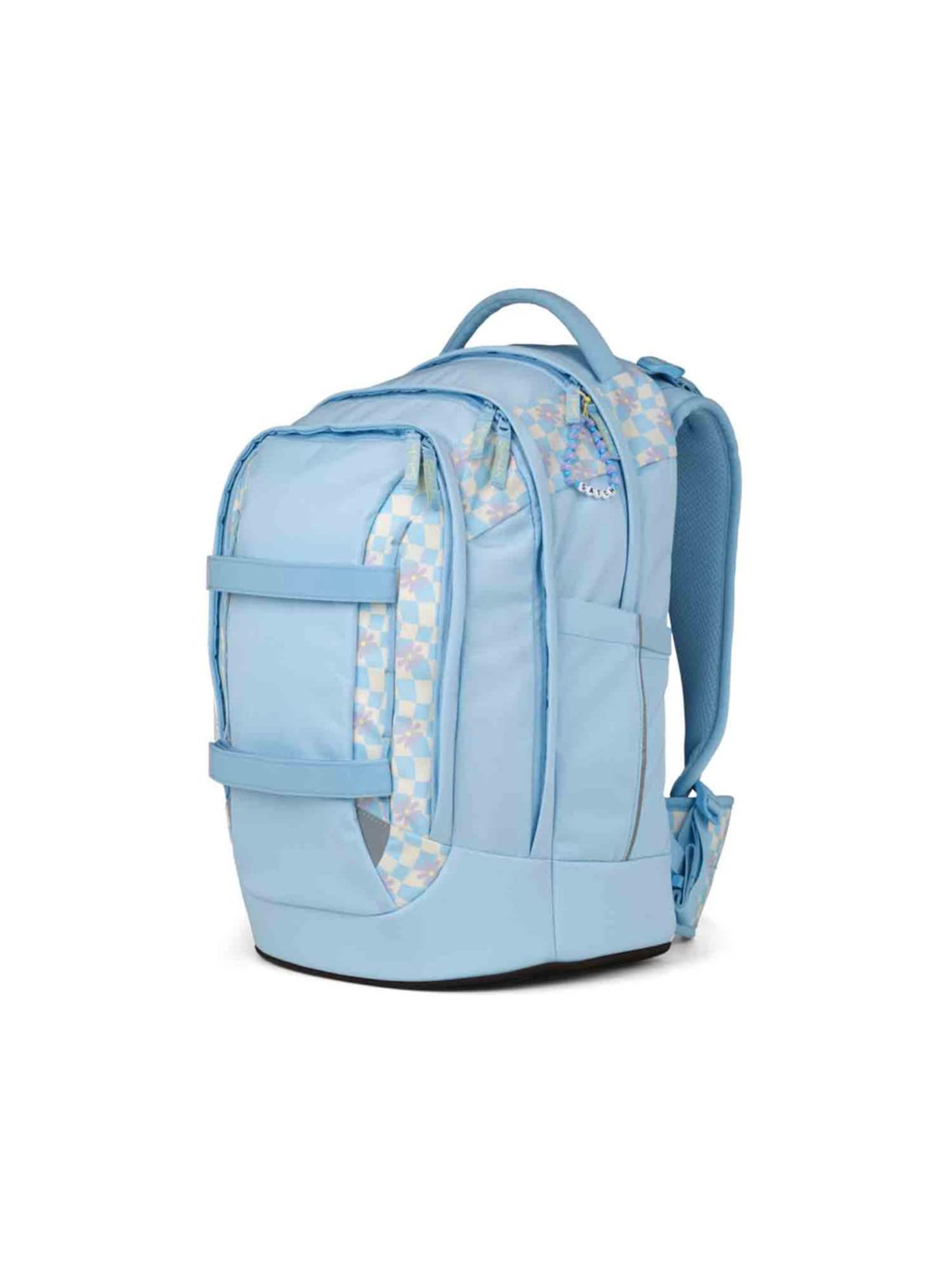 Satch Backpack 'Pack Schulrucksack Set 3tlg' in Blue