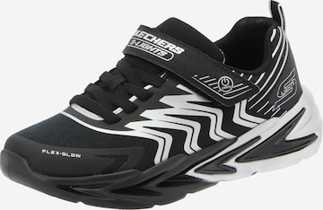Baskets 'FLEX-GLOW ULTRA' SKECHERS en noir : devant