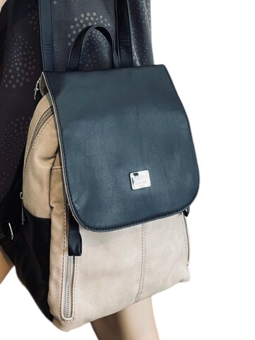 Kumixi - Mochila '2in1 Rucksacktasche' en beige: frente