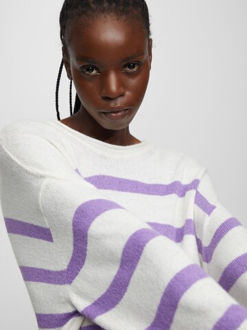 Pull-over Pull&Bear en violet