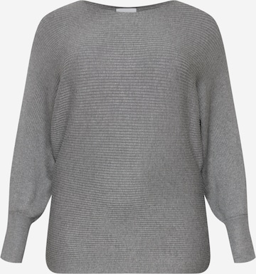 ONLY Curve Pullover 'ADALINE' in Grau: predná strana