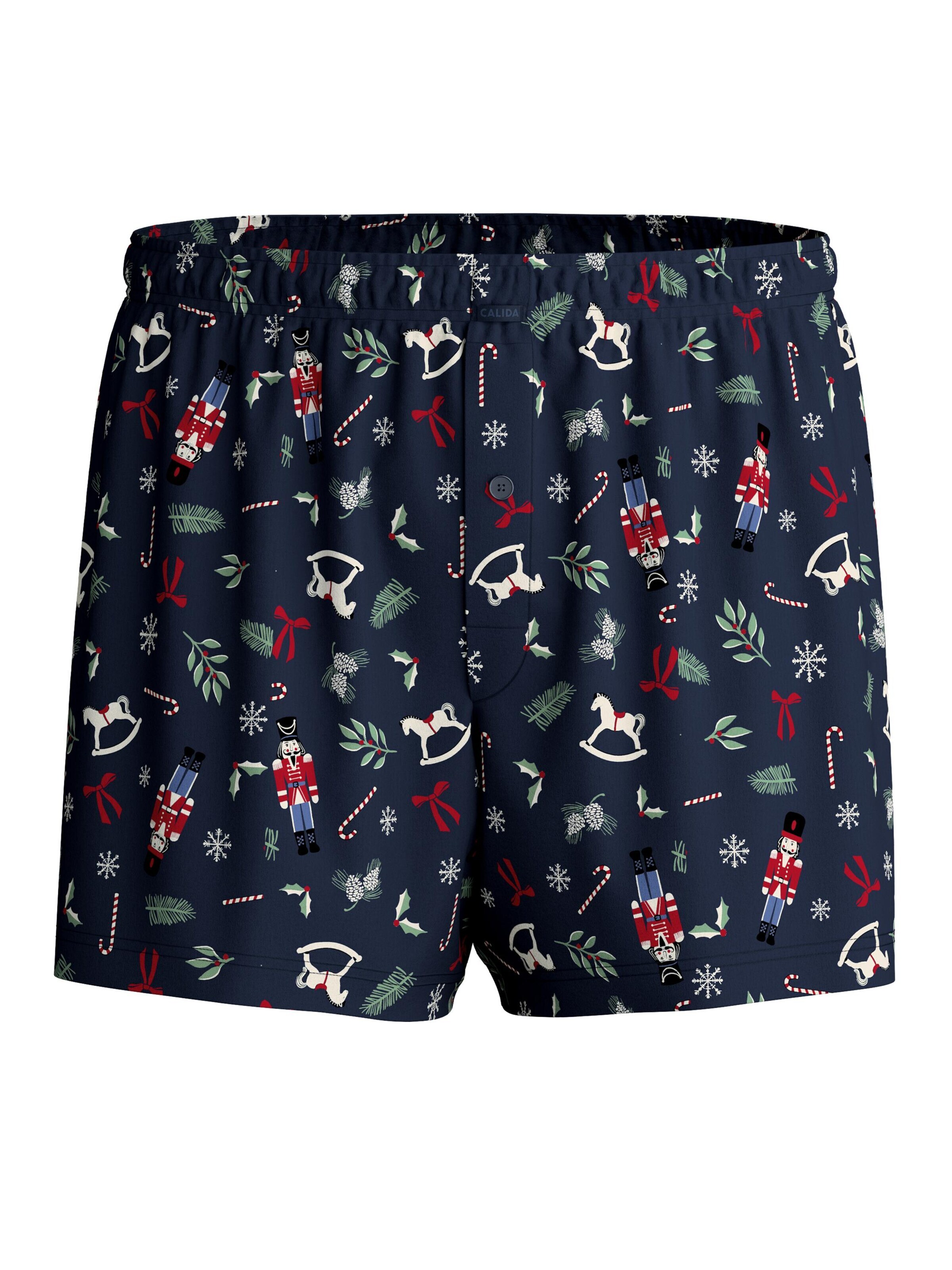 CALIDA Boxer shorts 'Family & Friends' in L in marine blue, Item view