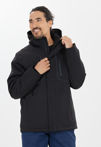 Whistler Outdoor jacket 'Carbon' in Black: front