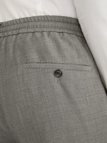 JOOP! Slim fit Trousers with creases 'Bax' in Grey