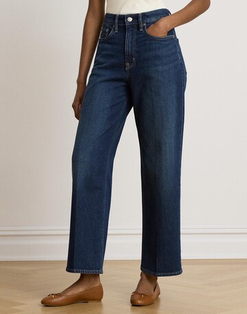 Lauren Ralph Lauren Loosefit Τζιν σε μπλε: μπροστά
