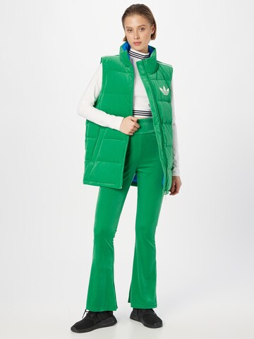 ADIDAS ORIGINALS Brezrokavnik 'Adicolor 70S Velvet ' | zelena barva