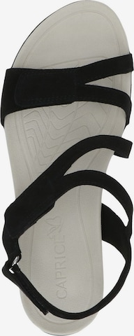 CAPRICE Sandalen met riem in Zwart