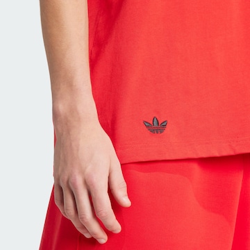 T-Shirt 'Street Neuclassic' ADIDAS ORIGINALS en rouge