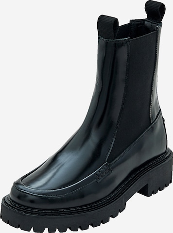 EDITED Chelsea Boots 'Siljah' in Black: front