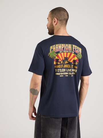 Champion Authentic Athletic Apparel Shirt in Blauw: voorkant