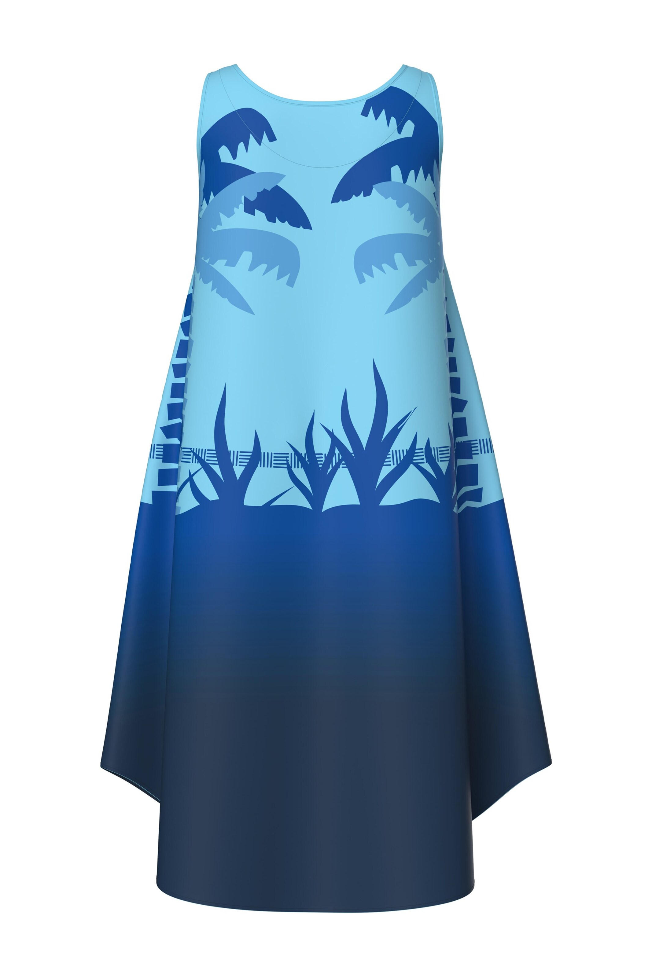 Ulla Popken Dress in Blue