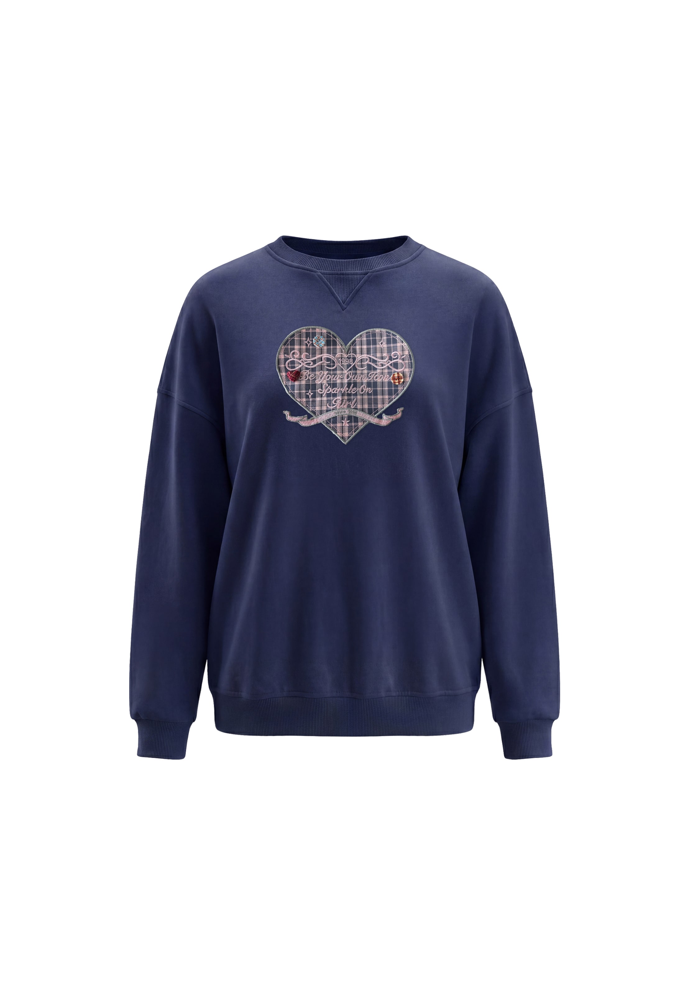MYMO - Sudadera en azul: frente
