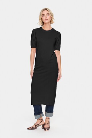 SAINT TROPEZ Kleid 'MilaSZ' in Schwarz: Vorderseite