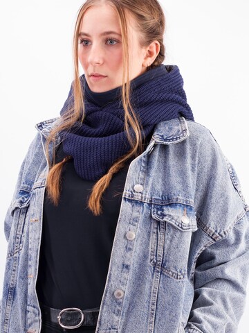 Manufaktur13 Scarf 'Hooded Loop' in Blue