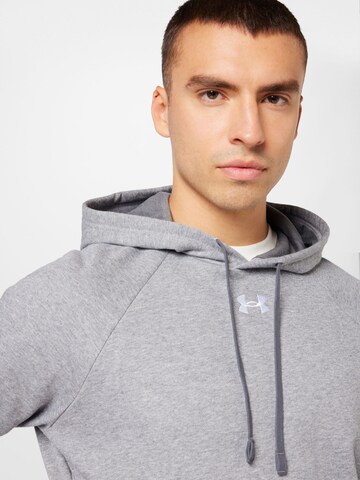 UNDER ARMOUR Athletic Sweatshirt in Grey