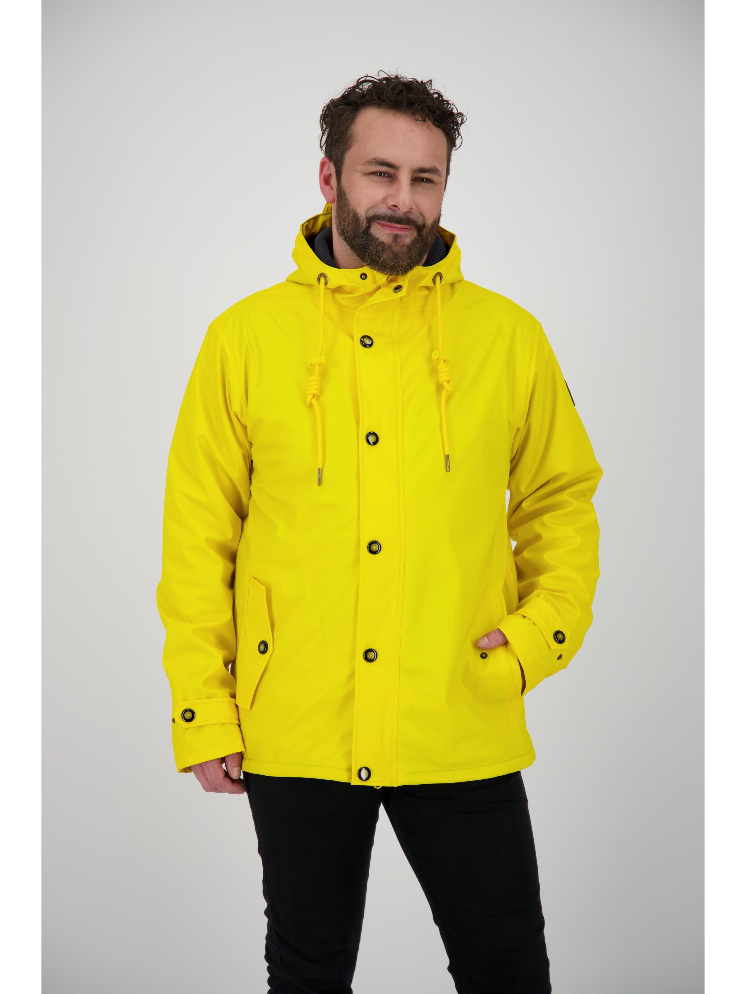 deproc Funktionsjacke 'Friesennerz GANDER MEN'‌‌‌‌‌‌‌‌‌‌ in Gelb