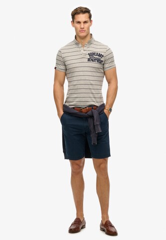 T-Shirt 'Vintage Athletic' Superdry en gris