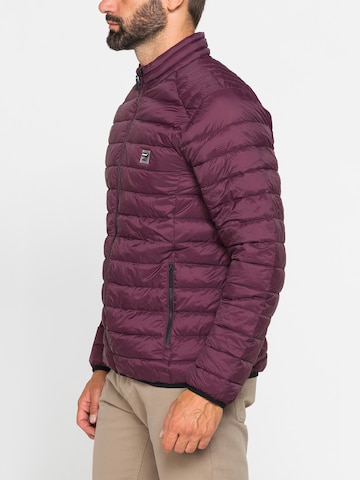 Carrera Jeans Outdoor jacket 'Upright-Collar' in Red