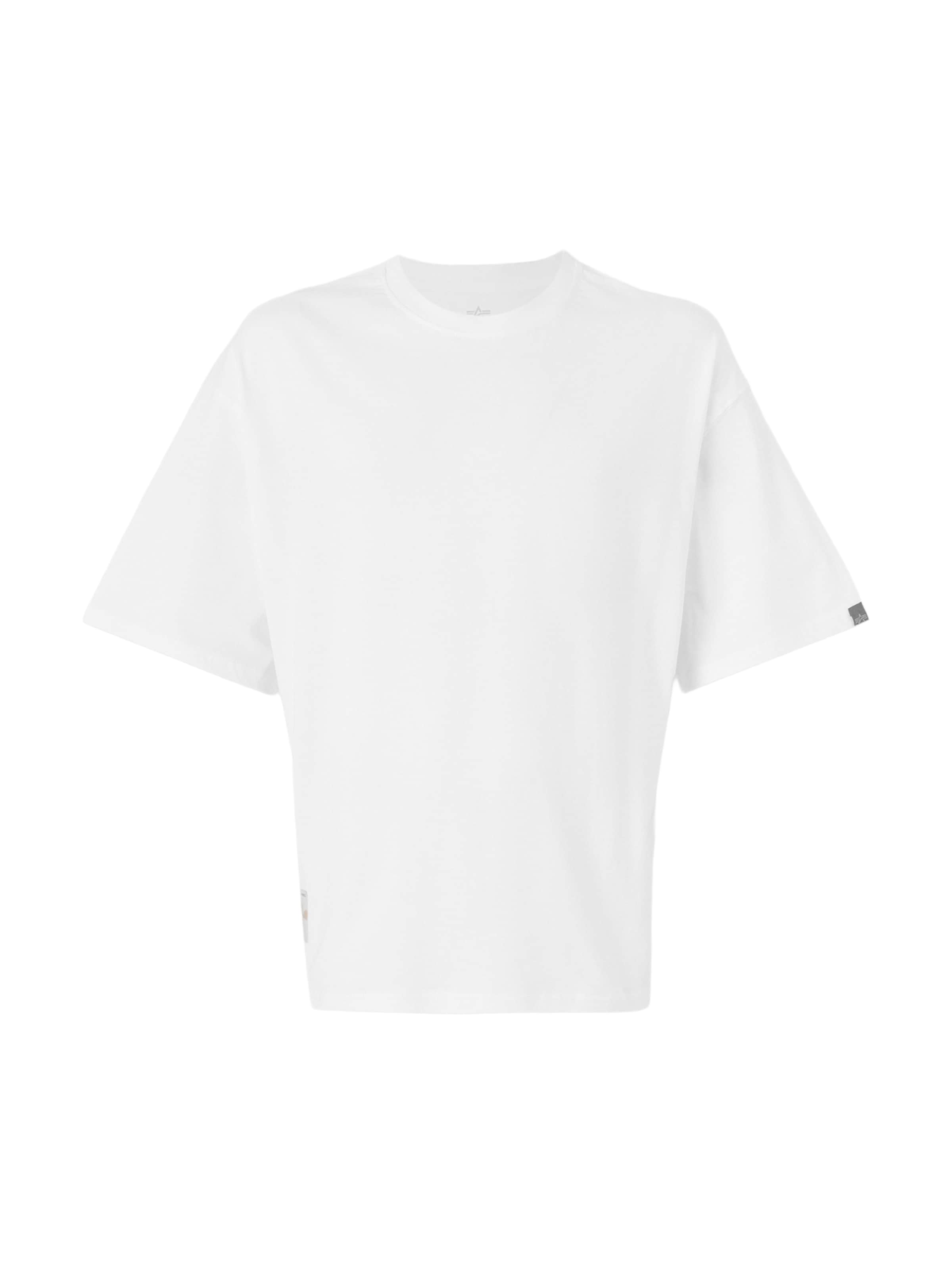 ALPHA INDUSTRIES Shirt 'Studio Edition' in White: front