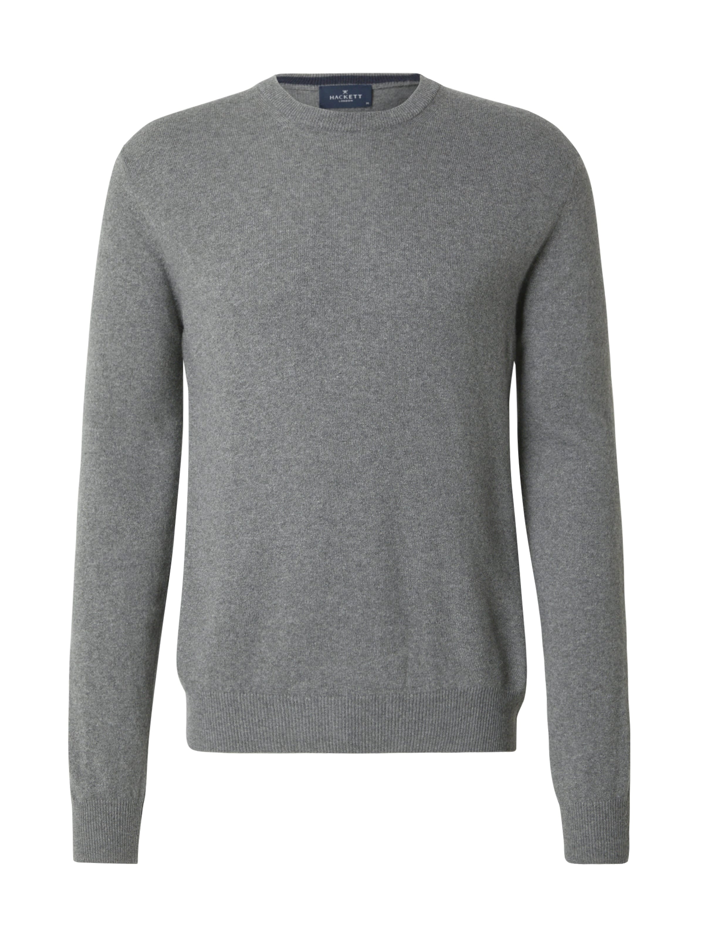 Pulover de la Hackett London pe gri: față