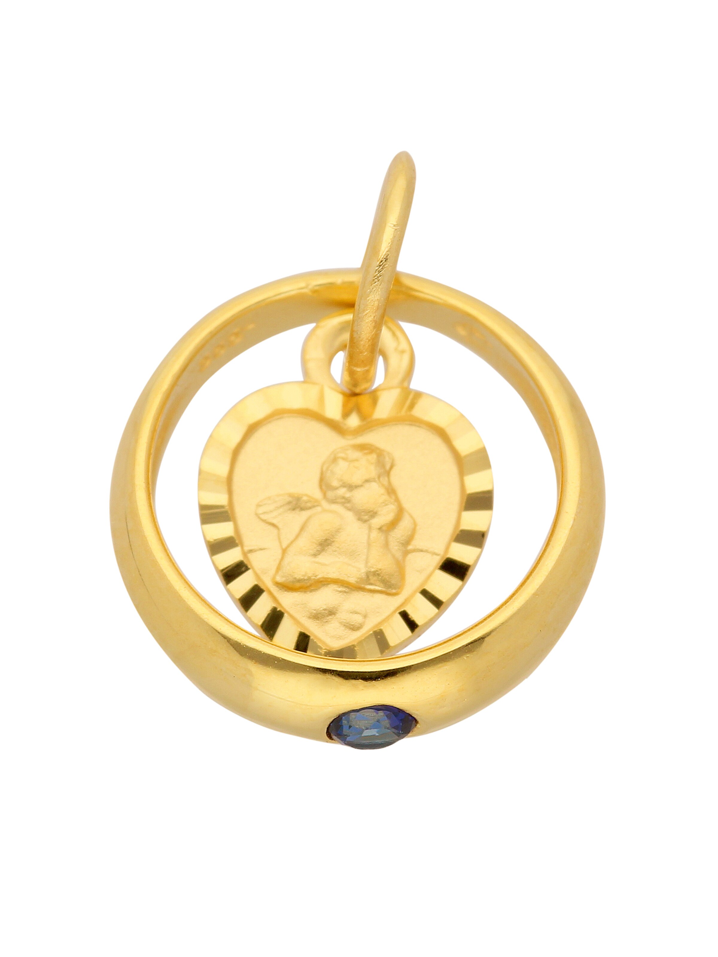 Adelia´s Pendant in Gold: front