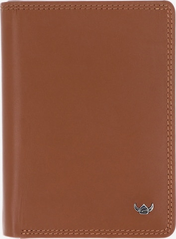 Astuccio 'Polo' di GOLDEN HEAD in marrone: frontale