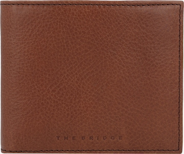 The Bridge Wallet 'Ettore' in Brown: front